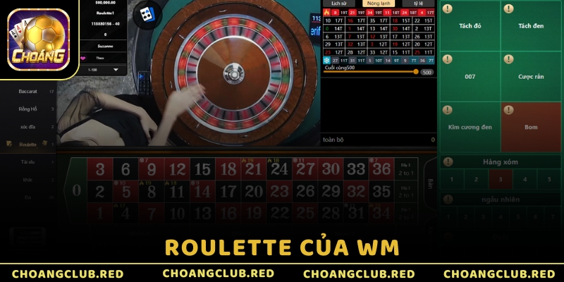 Roulette của WM